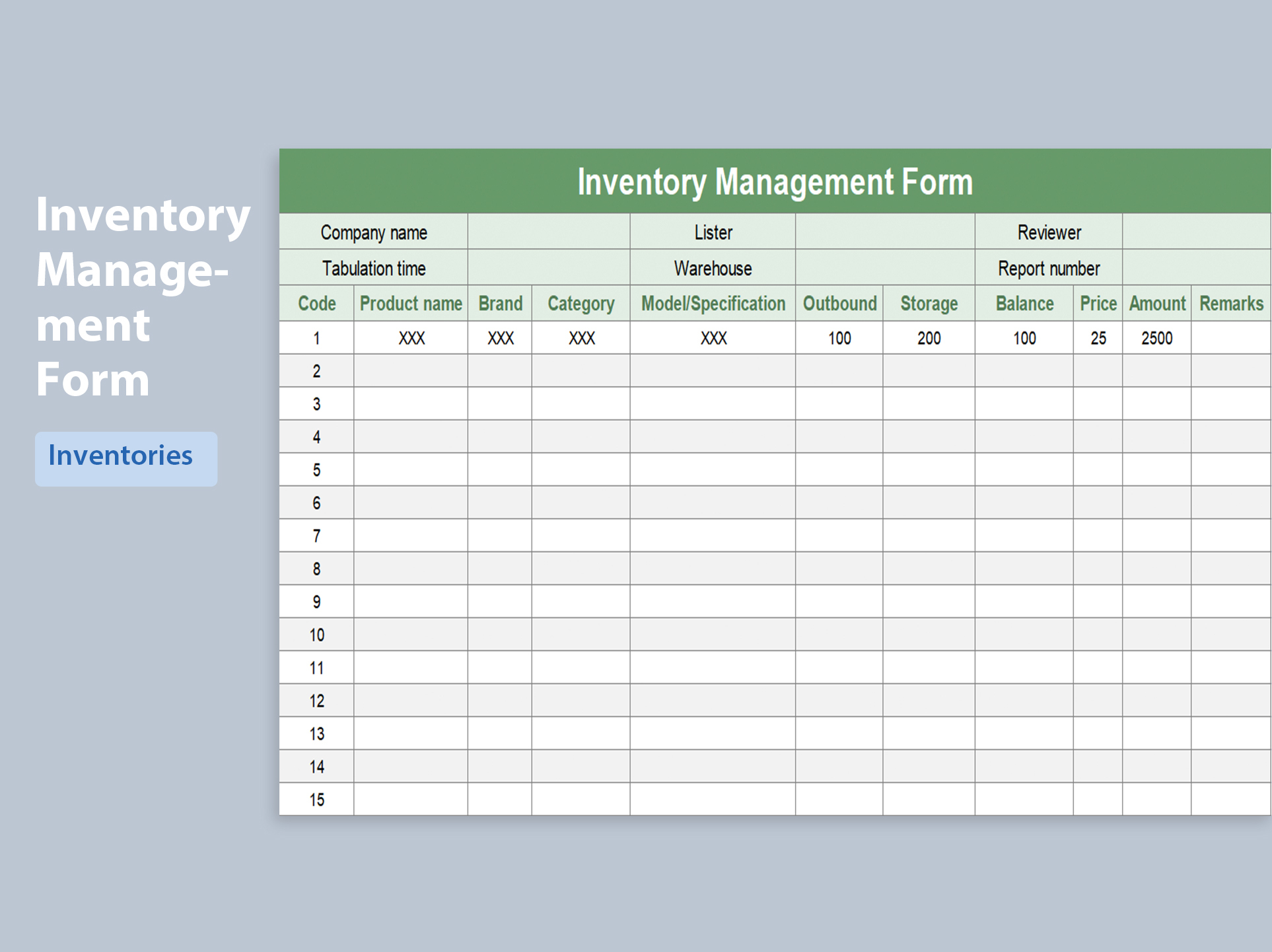 Inventory System